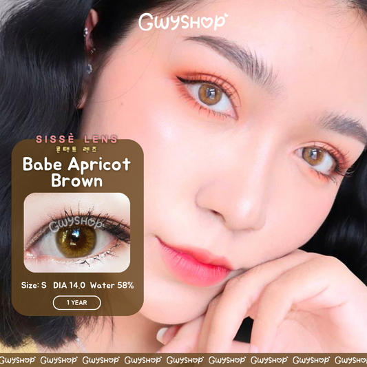 Babe Apricot Brown ☆ Sisse Lens