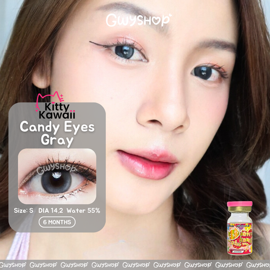 Candy Eyes Gray ☆ Kitty Kawaii