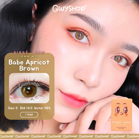 Babe Apricot Brown ☆ Sisse Lens