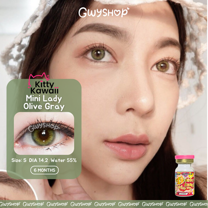 Mini Lady Olive Gray ☆ Kitty Kawaii