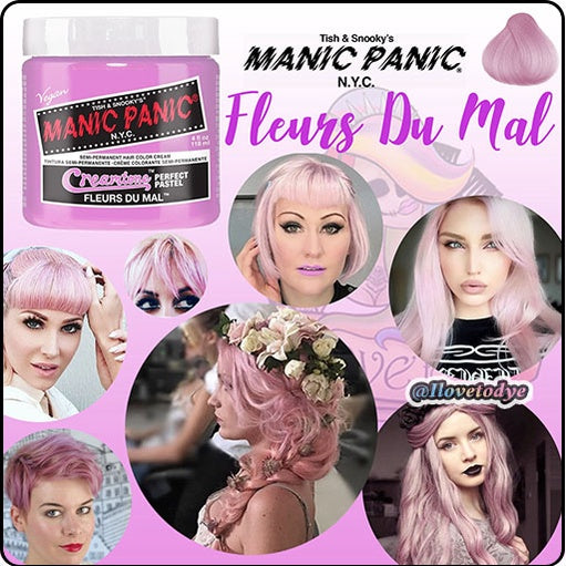 Lie Locks ● Manic Panic Semi-Permanent Blue-Violet Hair Dye - ilovetodye