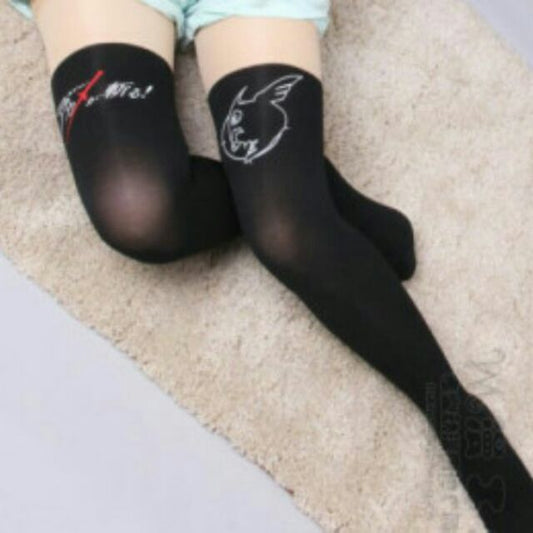 Night Raid Thigh High Stockings