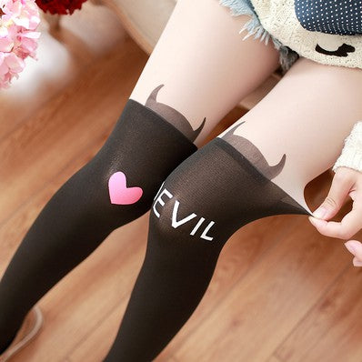 Black Devil Stockings