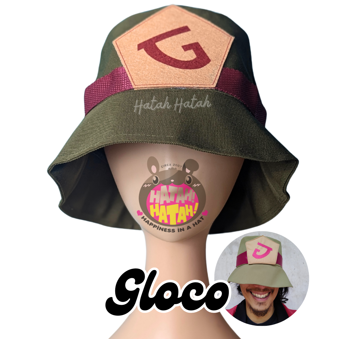 Gloco Bucket Hat 𖹭 Hatah Hatah