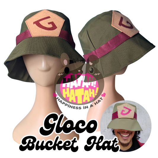 Gloco Bucket Hat 𖹭 Hatah Hatah