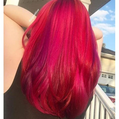 Iroiro 330 UV Reactive Neon Red ❆ Semi-Permanent Hair Dye Color