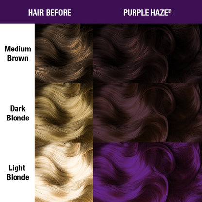 Purple Haze • Manic Panic  Semi-Permanent Purple Hair Dye - ilovetodye