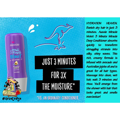 Aussie 3 Minute Miracle Moist Deep Conditioner