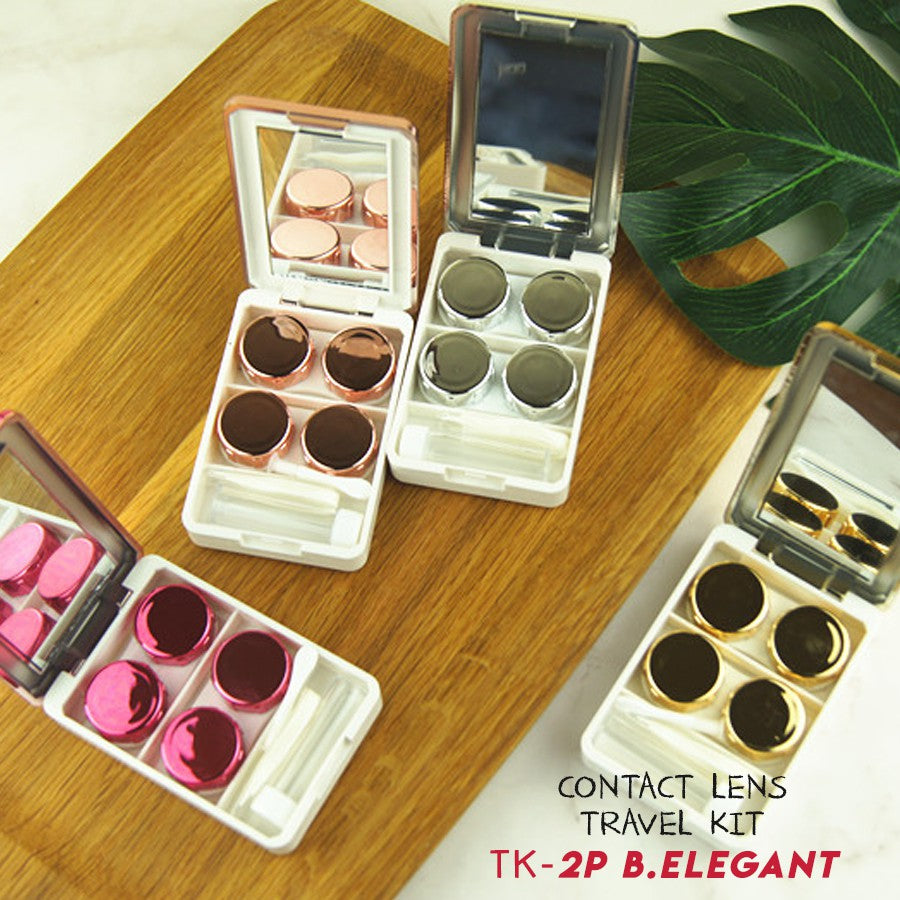 2 Pairs B.Elegant ☆ Contact Lens Travel Kit