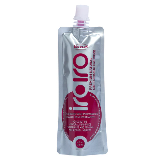 Iroiro 105 PLUM Natural Vegan Cruelty-Free Semi-Permanent Hair Color