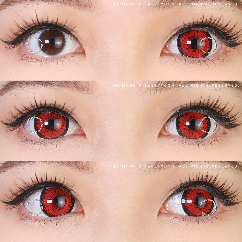 17mm Tokyo N Red Mini Sclera ☆ Urban Layer