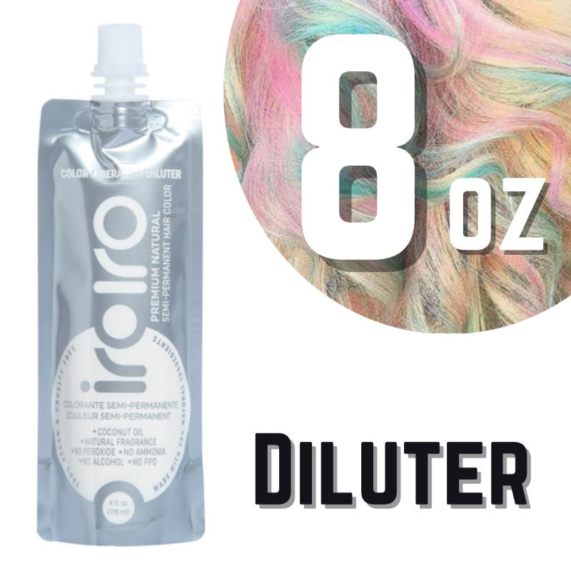 Iroiro Color Liberator Natural Vegan Cruelty-Free Semi-Permanent Hair Color Pastelizer Diluter