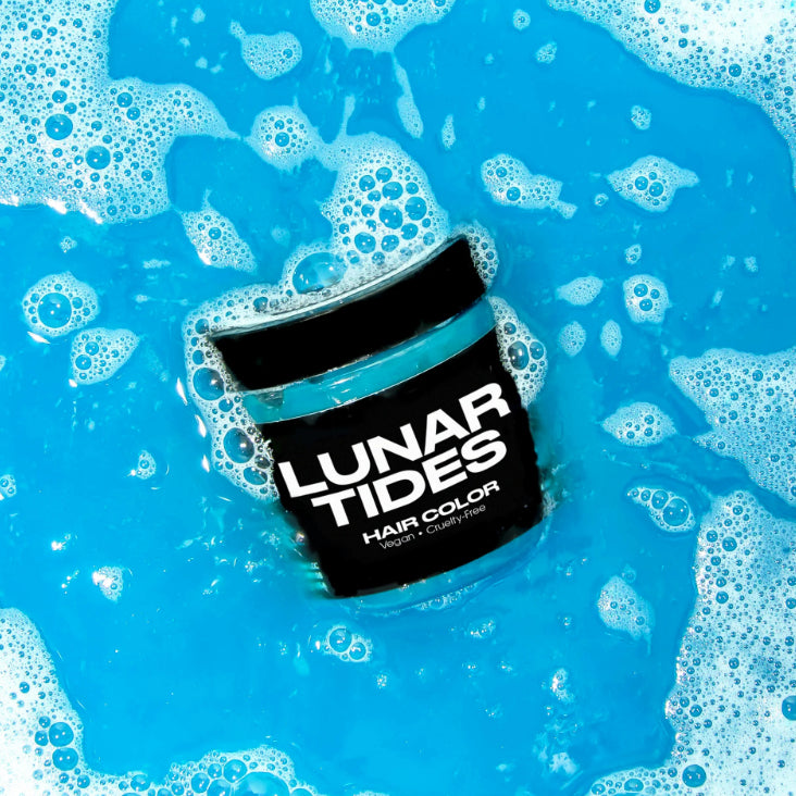 Lunar Tides Cyan Sky