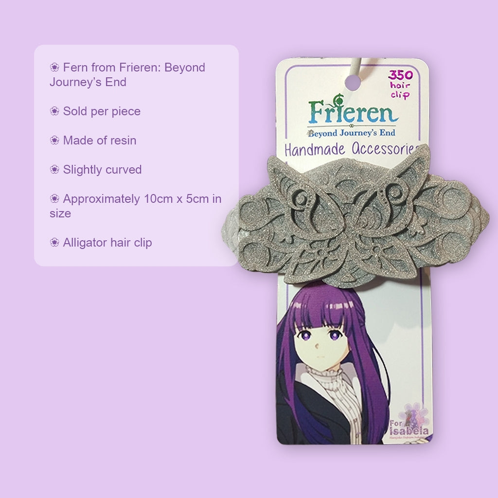 [For Isabela] Fern Cosplay Hair Accessory Clip  From Frieren Handmade