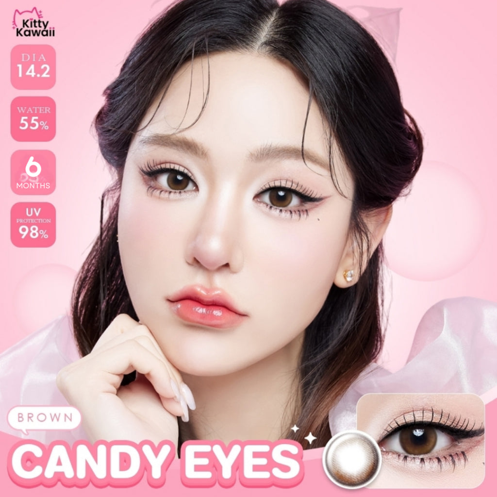 Candy Eyes Brown ☆ Kitty Kawaii